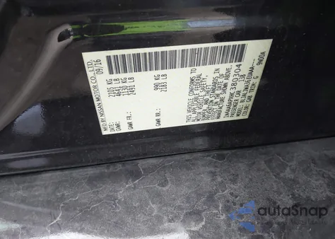 2017 Nissan Maxima 3.5 Platinum/3.5 S/3.5 Sl/3.5 Sr/3.5 Sv from USA, damaged, VIN 1N4AA6APXHC380304